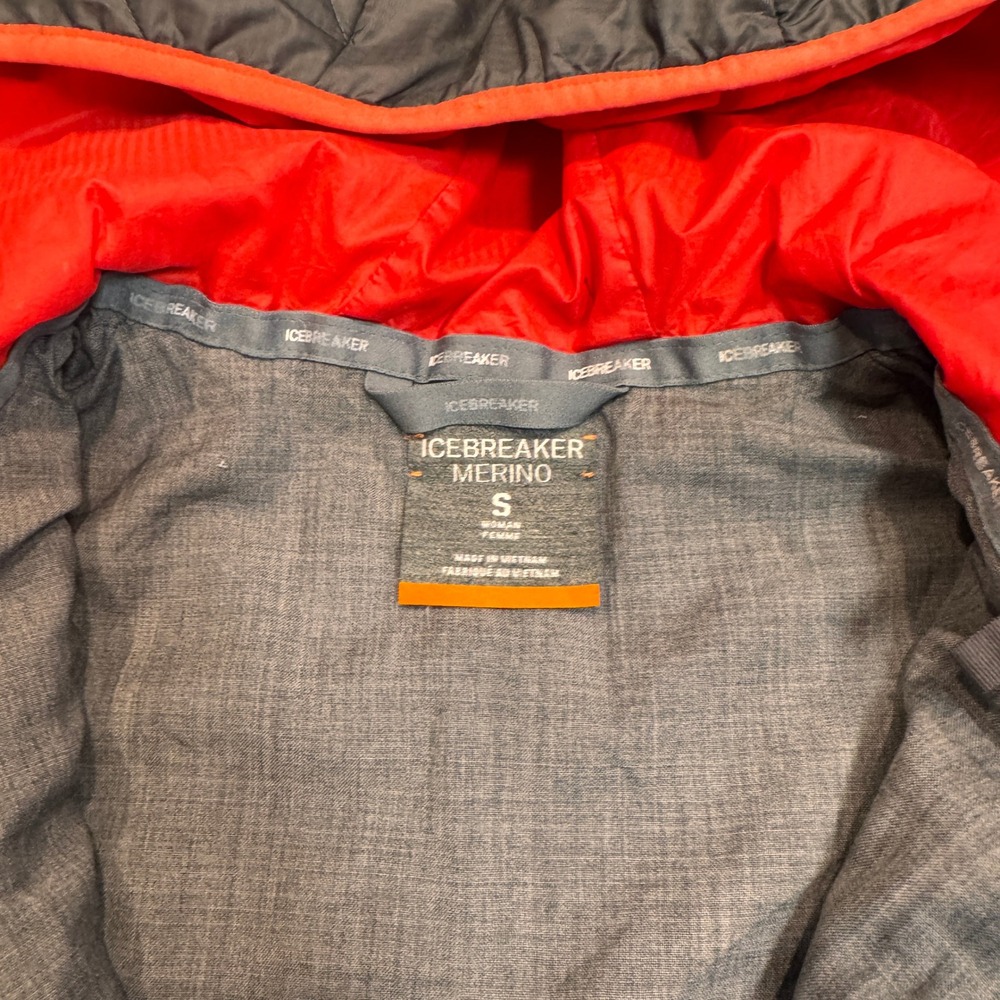 Icebreaker Merino‎ Loft Helix Jacket Womens Size Small S Quilted Hiking Outdoor - Picture 6 of 8